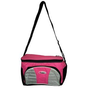 The Fridge Pink/Silver/Black Medium Size Insulated Tote